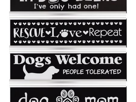 Dog Life Desk Sign Online Hot Sale