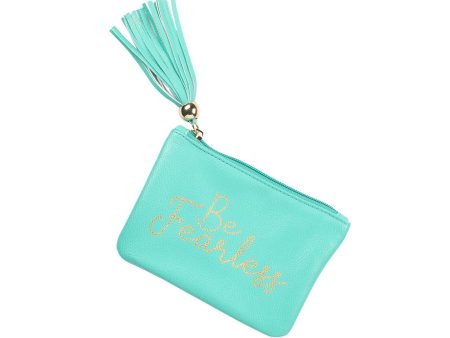 Be Fearless Mint Coin Purse Cheap